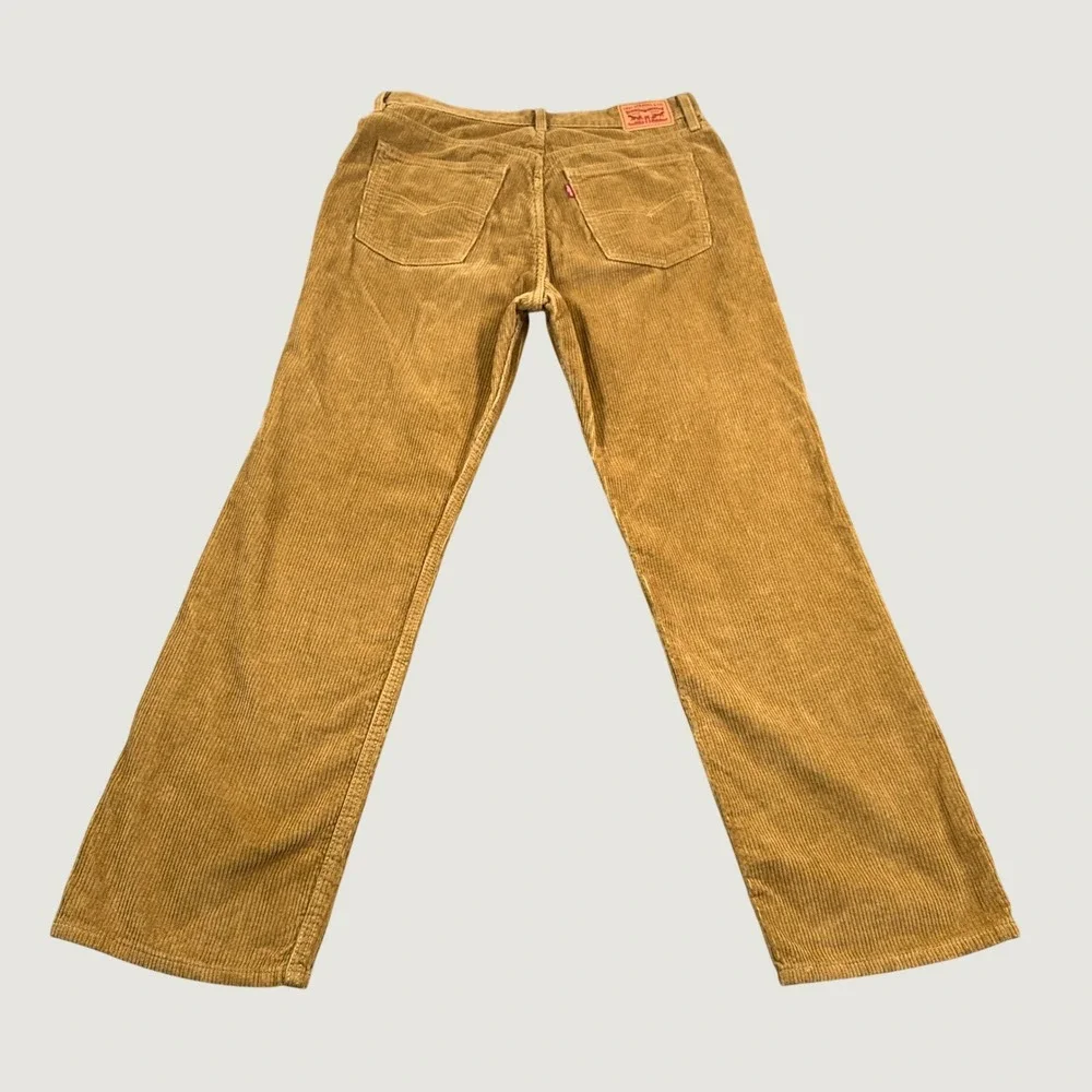 Levis 514 Straight Fit Corduroy Pants Tan Mustard W30 L30 A0964-1842
